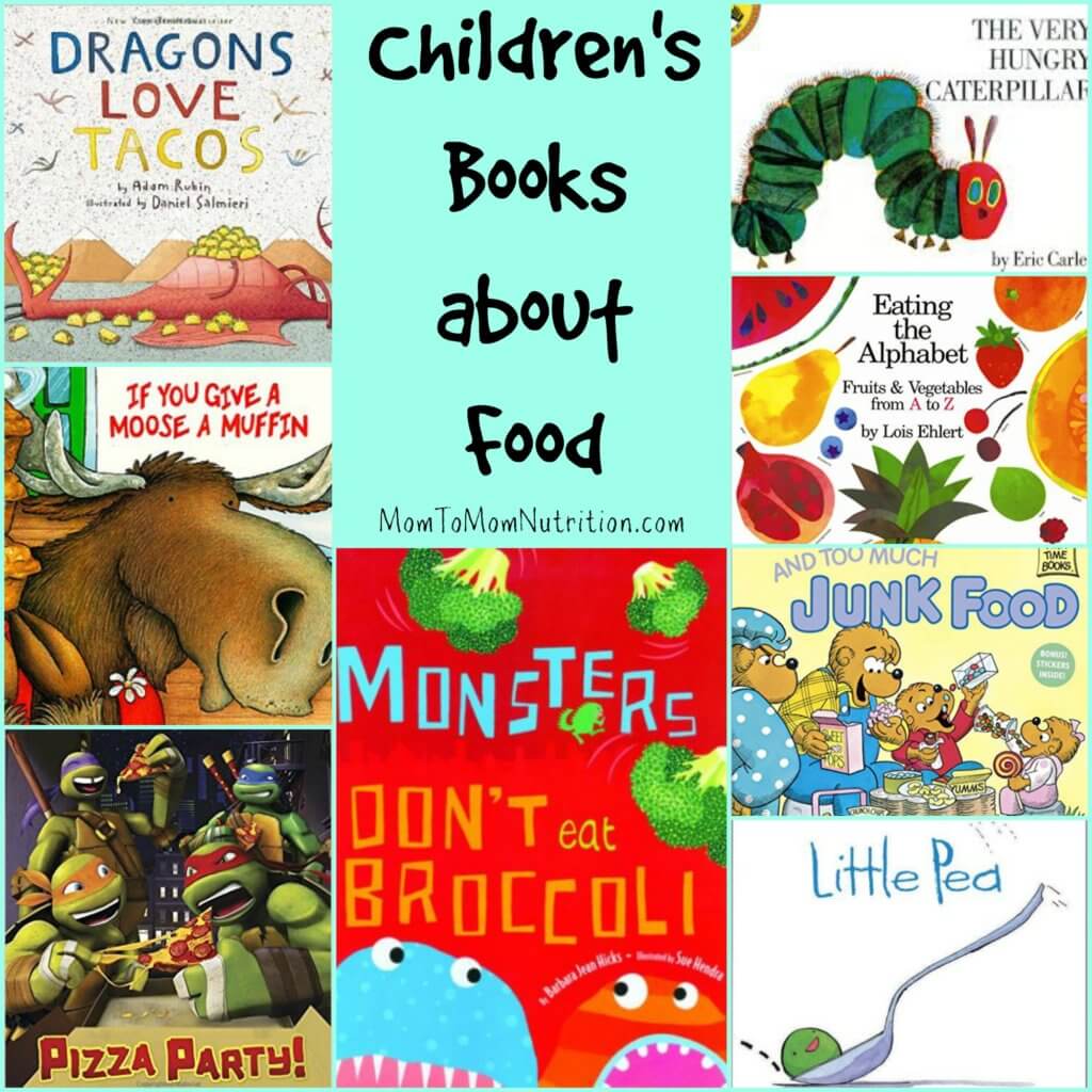 Get your kids excited about reading and trying new fruits and veggies with this fun list of children’s books about food!