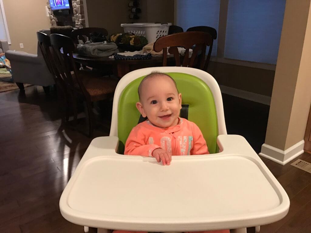 IMG_8421 - Mom to Mom Nutrition You got this Mom! Ms. Lily is always my early riser and watched from a new view in her brother's chair as I folded laundry and prepped their morning smoothies.