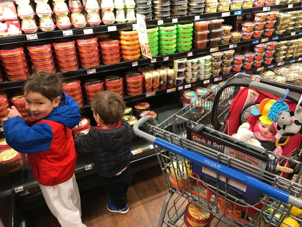 IMG_8439 - Mom to Mom Nutrition From unloading groceries, washing produce or grating cheese, here are 8 fun and interactive ways toddlers can help in the kitchen.