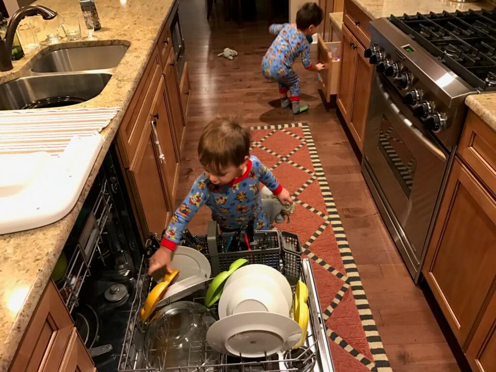 IMG_8544.JPG - Mom to Mom Nutrition From unloading groceries, washing produce or grating cheese, here are 8 fun and interactive ways toddlers can help in the kitchen.