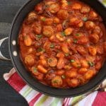 Need dinner ready in 20 minutes? Then add this simple skillet gnocchi with chicken sausage to your menu! All you need is one pan and a hungry family to feed!