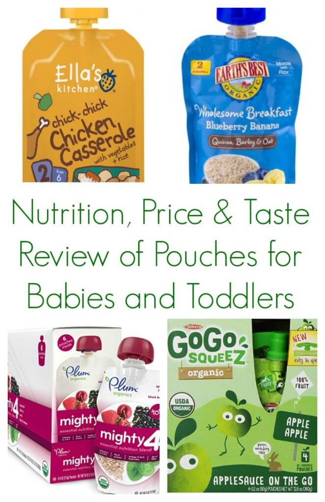 PicMonkey Image - Mom to Mom Nutrition Are baby food pouches worth all the hype?! Here’s an honest review and a reason why I give them to both my baby and toddlers!