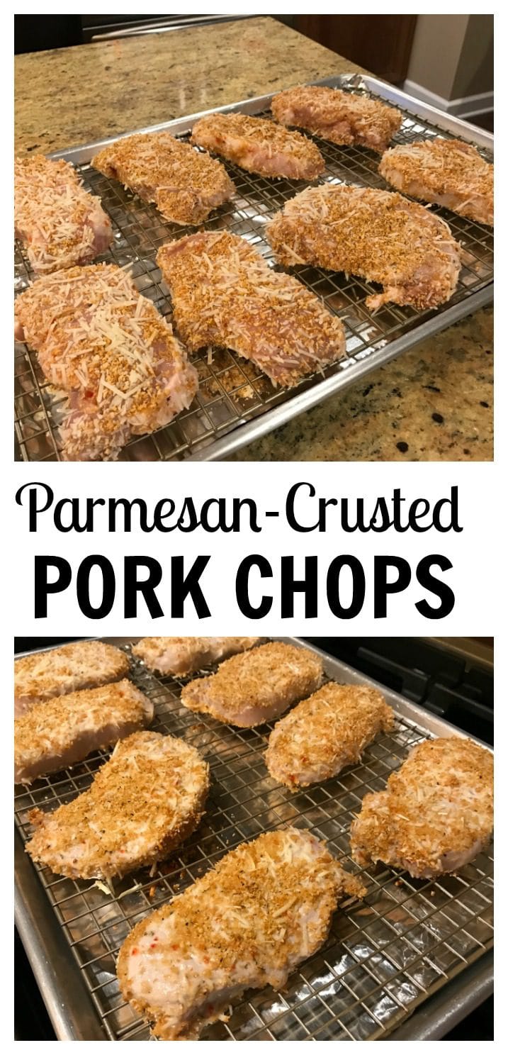 All you need is 4 ingredients to make these parmesan crusted pork chops. Served alongside roasted broccoli or sautéed zucchini and dinner couldn’t get any easier!