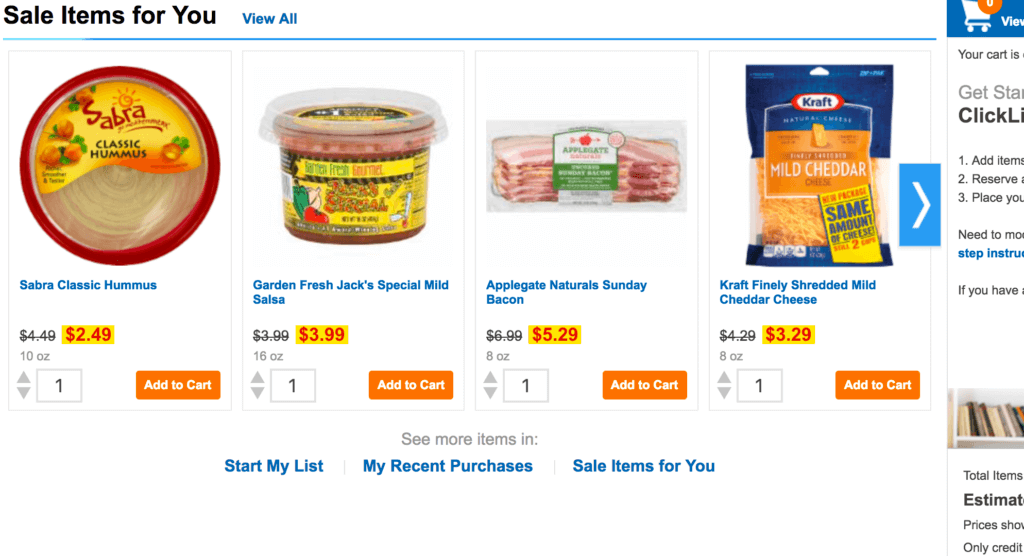 Here's an inside look at my experience using ClickList, an online grocery ordering service from Kroger. 