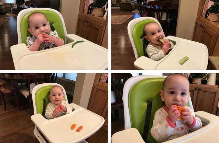 Here's a simple list to get your started on appropriate finger foods for babies and toddlers. Helpful for those feeding children of different ages at home! 