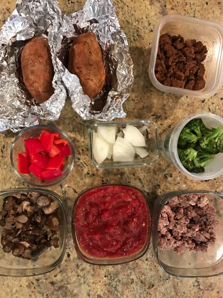 Produce prep is one way I make sure my family eats a variety of fruits and vegetables each week. One hour of washing and chopping produce each week helps with meal and snacks! 