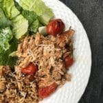 Filled with layers of flavor and simple ingredients, this slow cooker balsamic chicken is sure to make any weeknight meal taste both elegant and delicious!