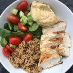 Greek chicken bowls make a delicious one-bowl meal that is packed with fresh, Greek flavors and is easily customizable depending on your family’s favorite veggies!