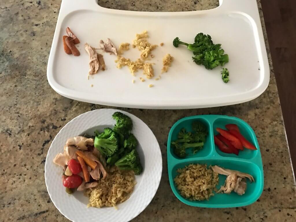 When you have a baby and toddler at home, feeding your family and yourself can be a daunting task. Here are a few tips for feeding a baby and toddler, tears-free!