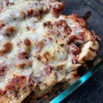 Grilled Chicken Parmesan is a lighter version of the Italian classic, made even easier by grilling the chicken ahead of time!
