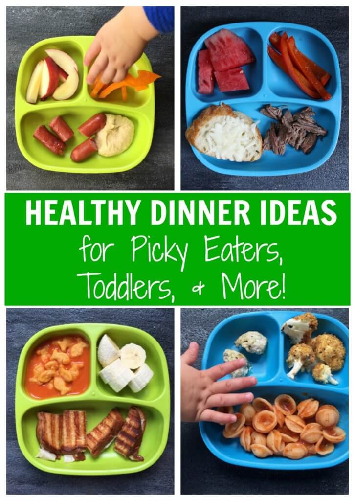 PicMonkey Image - Mom to Mom Nutrition Have a picky eater in the house? Then give these 10 dinner recipes a try! No promises, but there’s a lot to be said about serving lots of variety and flavor!