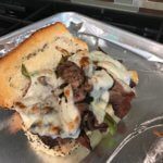 Take your deli sandwich game to the next level by making this beefy, cheesy roast beef hoagie with melted provolone cheese!