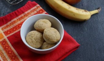 Apples and bananas make the perfect fruit combo in these applesauce banana muffins. A kid-friendly breakfast, snack, or lunchbox option!