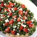 This Mediterranean Layer Hummus Dip is a fresh and healthy appetizer that is the perfect dish to pass at any party!