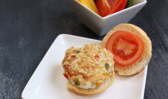These Tri-Colored Turkey Burgers are a lean, nutrient-packed burger loaded with lots of flavor and color. They make a perfect weeknight grill or skillet meal!