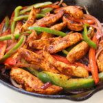 Skillet Chili-Lime Chicken Fajitas are a fast, fresh, and flavorful recipe that you can have on your dinner table in under 30 minutes!