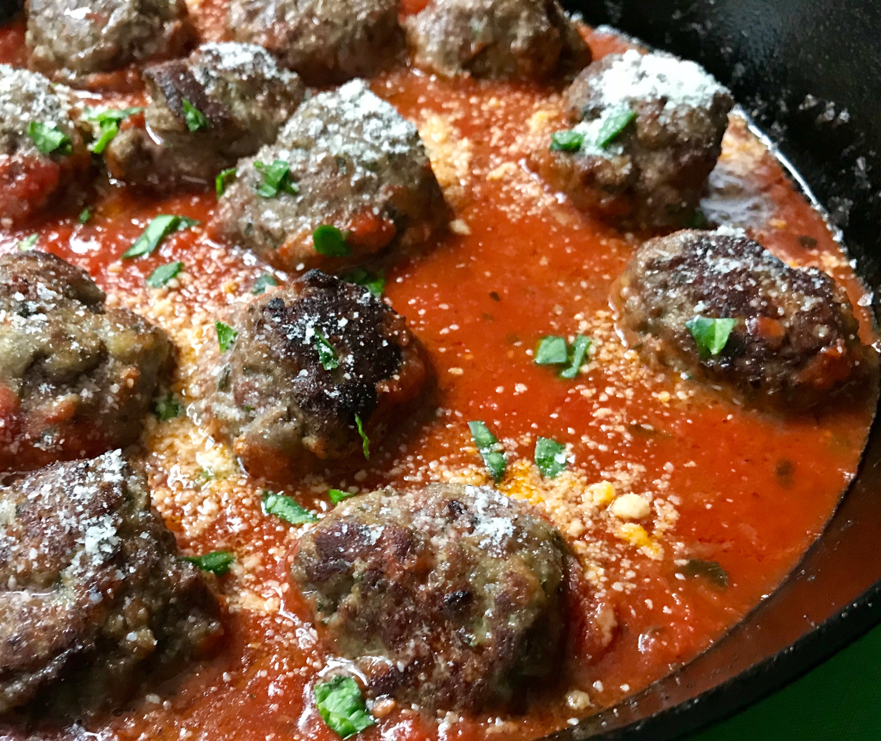 Easy Baked Parmesan Meatballs - Mom To Mom Nutrition