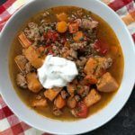 Tex-Mex flavors and the ease of using your slow cooker make this Southwestern Turkey Soup a comforting meal any night of the week!