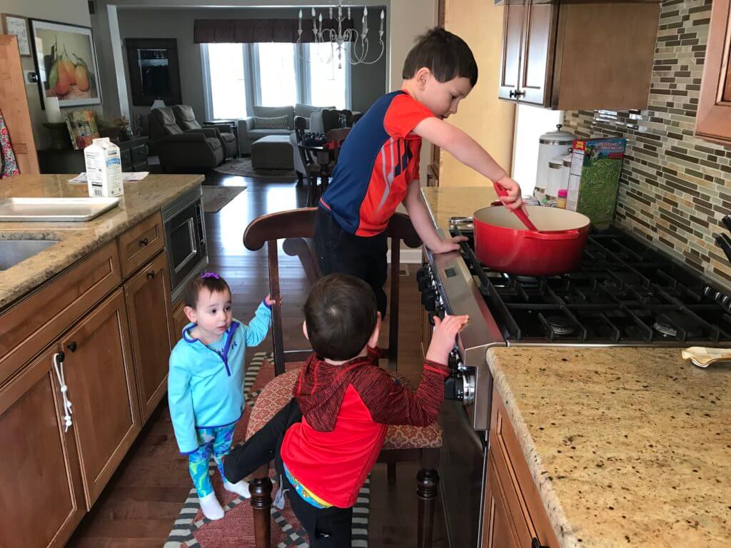 IMG_1175 - Mom to Mom Nutrition Lucky Charms Bites make one tasty St. Patrick's Day treat. Made with just 3 ingredients and crunch and color from Lucky Charms cereal.