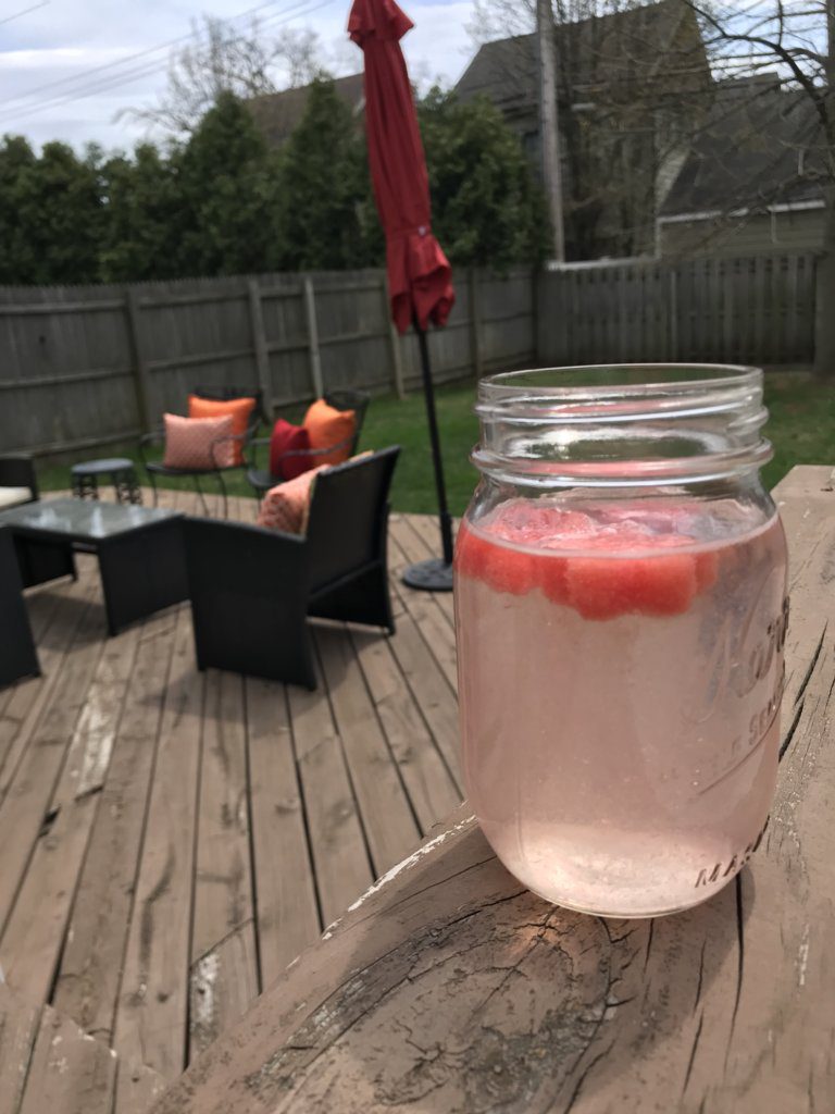 Watermelon ice cubes are a natural, refreshing way to sweeten water. All you need is a blender, fresh watermelon, and ice cube trays!