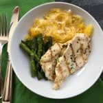 Grilled lemon chicken is a light chicken dish packed with tons of flavor from fresh lemon, garlic, oregano and parsley.