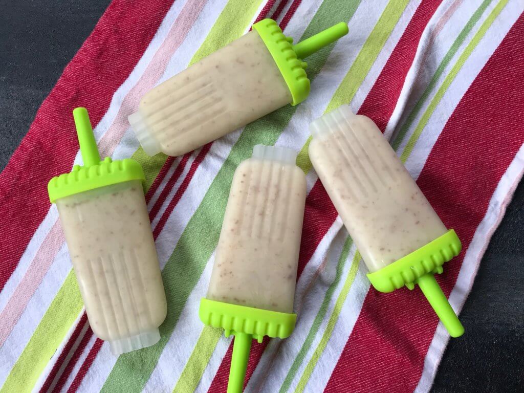 IMG_1602 - Mom to Mom Nutrition Filled with the flavors of fall, these apple cinnamon popsicles are the perfect summer treat both icy and creamy.