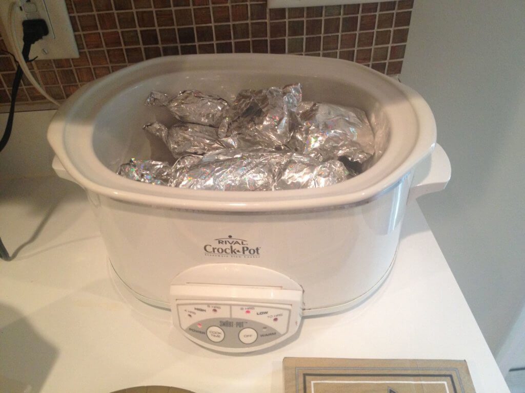 hot dogs in foil - Mom to Mom Nutrition