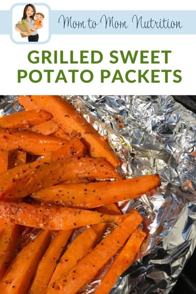 Grilled sweet potato packets make the easiest and healthiest side dish for any BBQ, party, or weeknight meal. Minimal clean-up is a big plus!