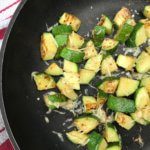 Easy 10-Minute Parmesan Zucchini is one healthy side that pairs well with any main dish. All you need is 4 ingredients, 10 minutes, and one hot skillet!