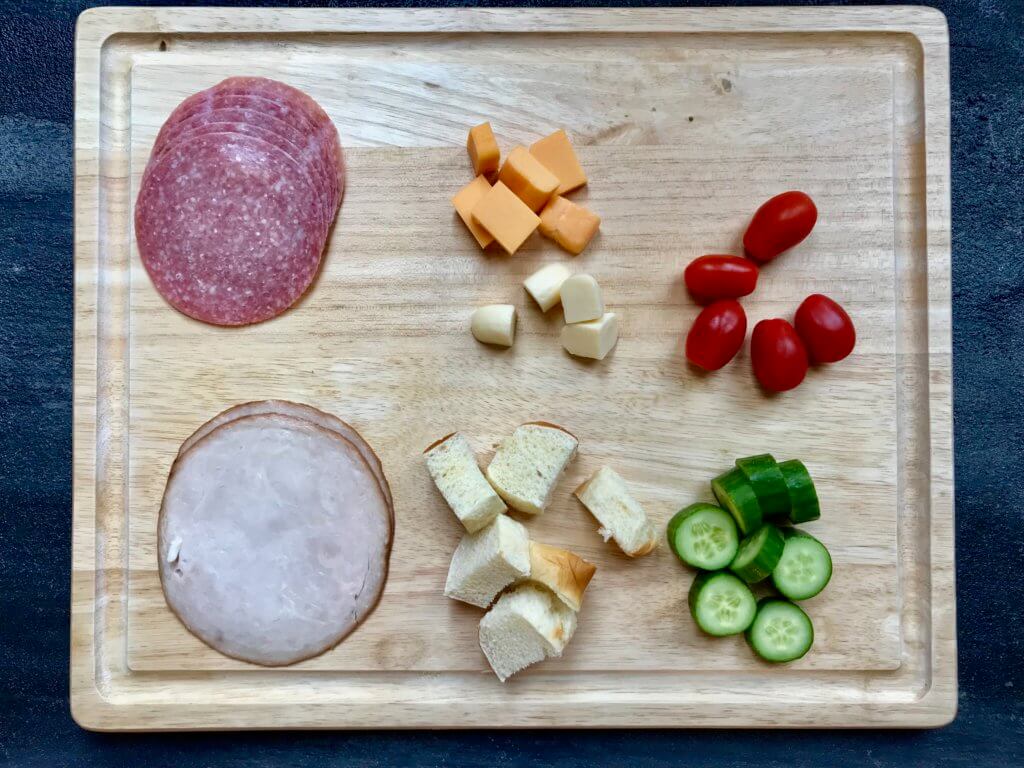 Lunch on a stick? That’s exactly what Sandwich Kabobs with Ranch Dipping Sauce are. Take your favorite sandwich and deconstruct to build a kabob. Kid and adult-friendly for an easy lunch!