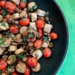 Italian Sausage Skillet Dinner is packed with lean protein, Italian flavors and plenty of fresh vegetables. Plus it’s ready in less than 20 minutes, making it one easy weeknight meal.