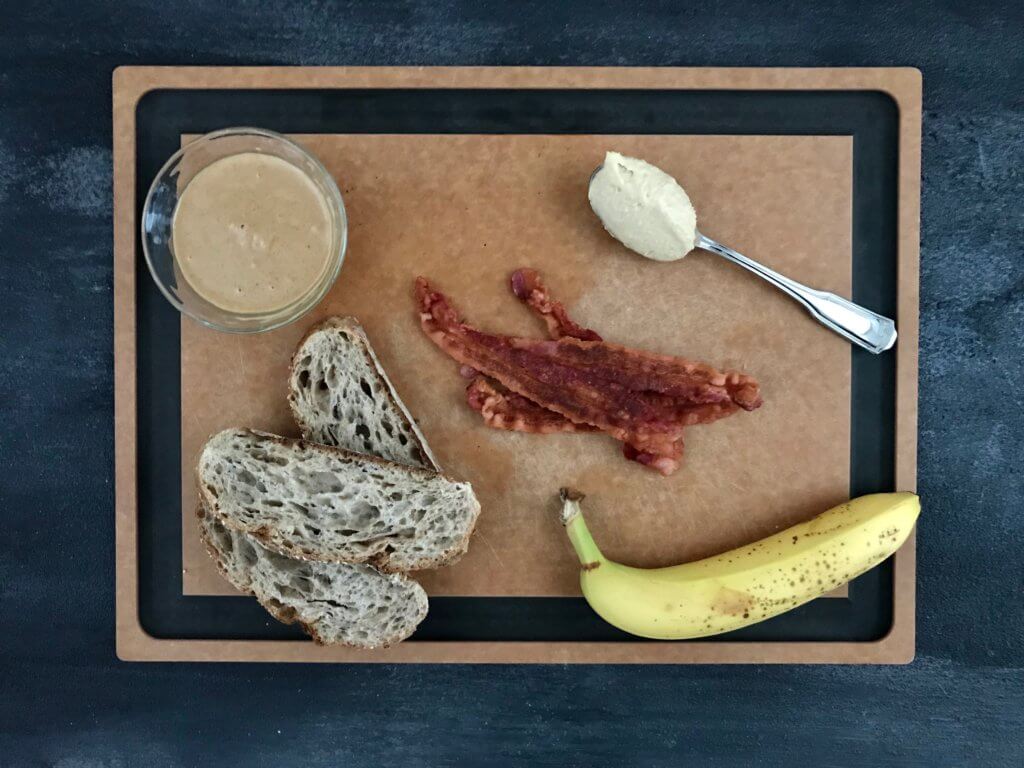 IMG_3359 - Mom to Mom Nutrition This Elvis Hummus Breakfast Toast has all of the ingredients the king of rock n’ roll would love, plus a few extra healthy ingredients you can’t pass up.