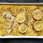 Lemon Orzo Chicken Bake is a one-dish meal full of bright lemon flavor and created with standard pantry staples you are sure to have on hand.