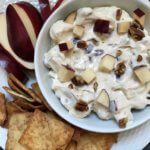 Homemade Apple Pie Dip has all the flavors, spices, and apple goodness found in a baked apple pie, but in a delicious dip form! Just in time for apple season and fall gatherings. 