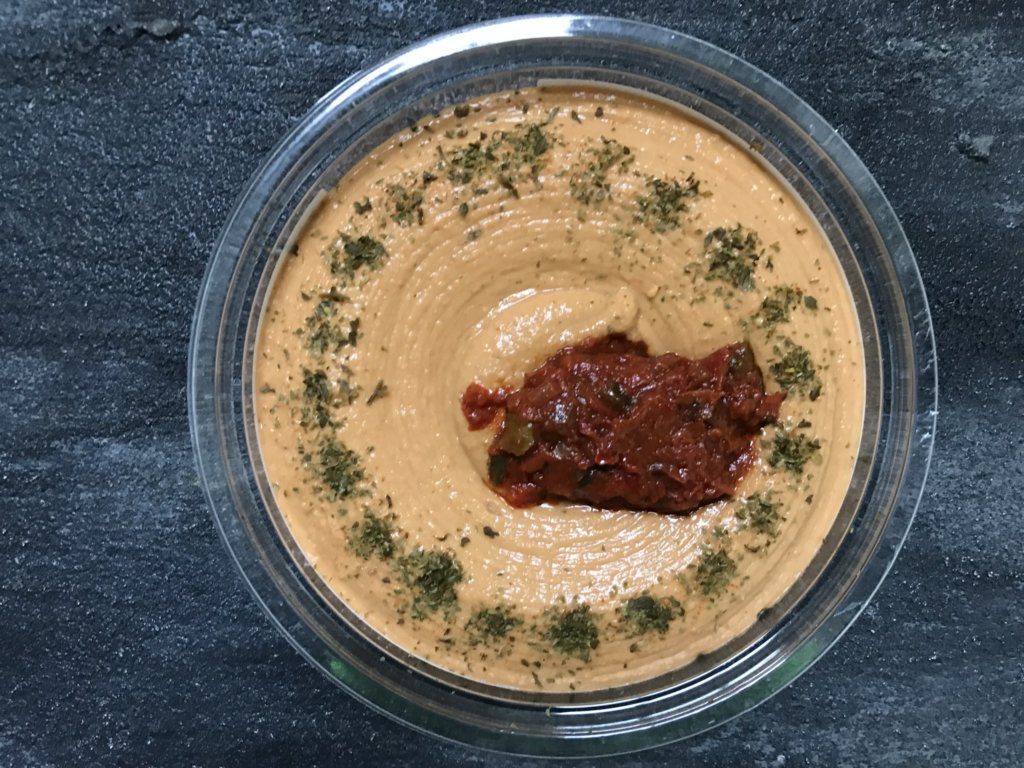 Taco-inspired Hummus Dip tastes exactly like eating a taco, but in hummus form! Made with Sabra taco hummus, this layered dip of all your favorite taco ingredients makes the perfect dip for any occasion. 