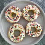 A is for apple donuts