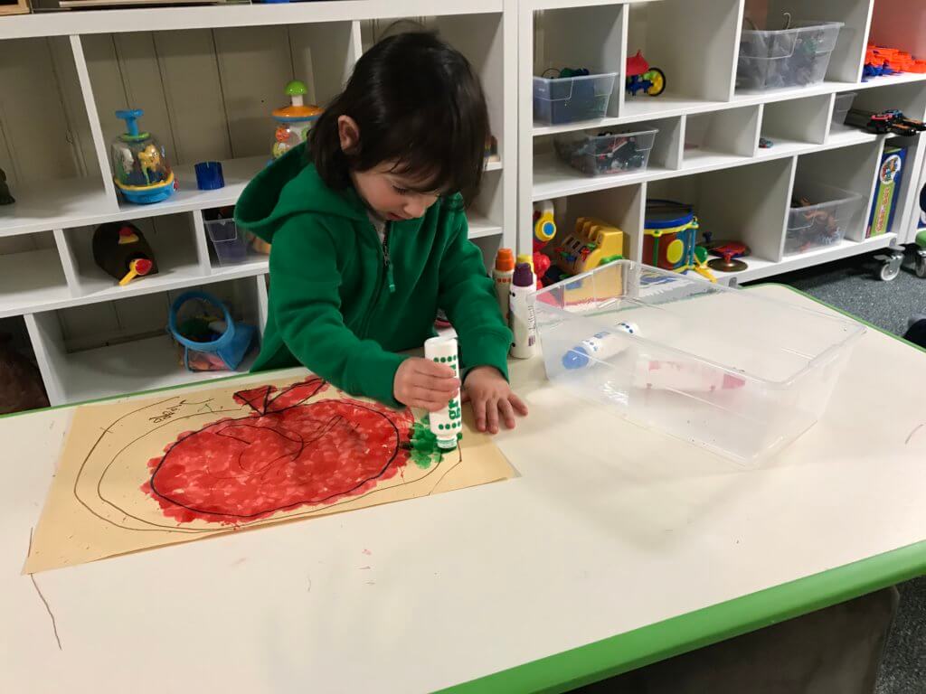 A is for Fresh Apple Donuts