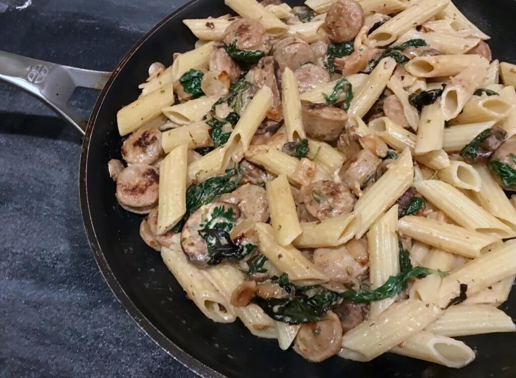 penne mushroom - Mom to Mom Nutrition