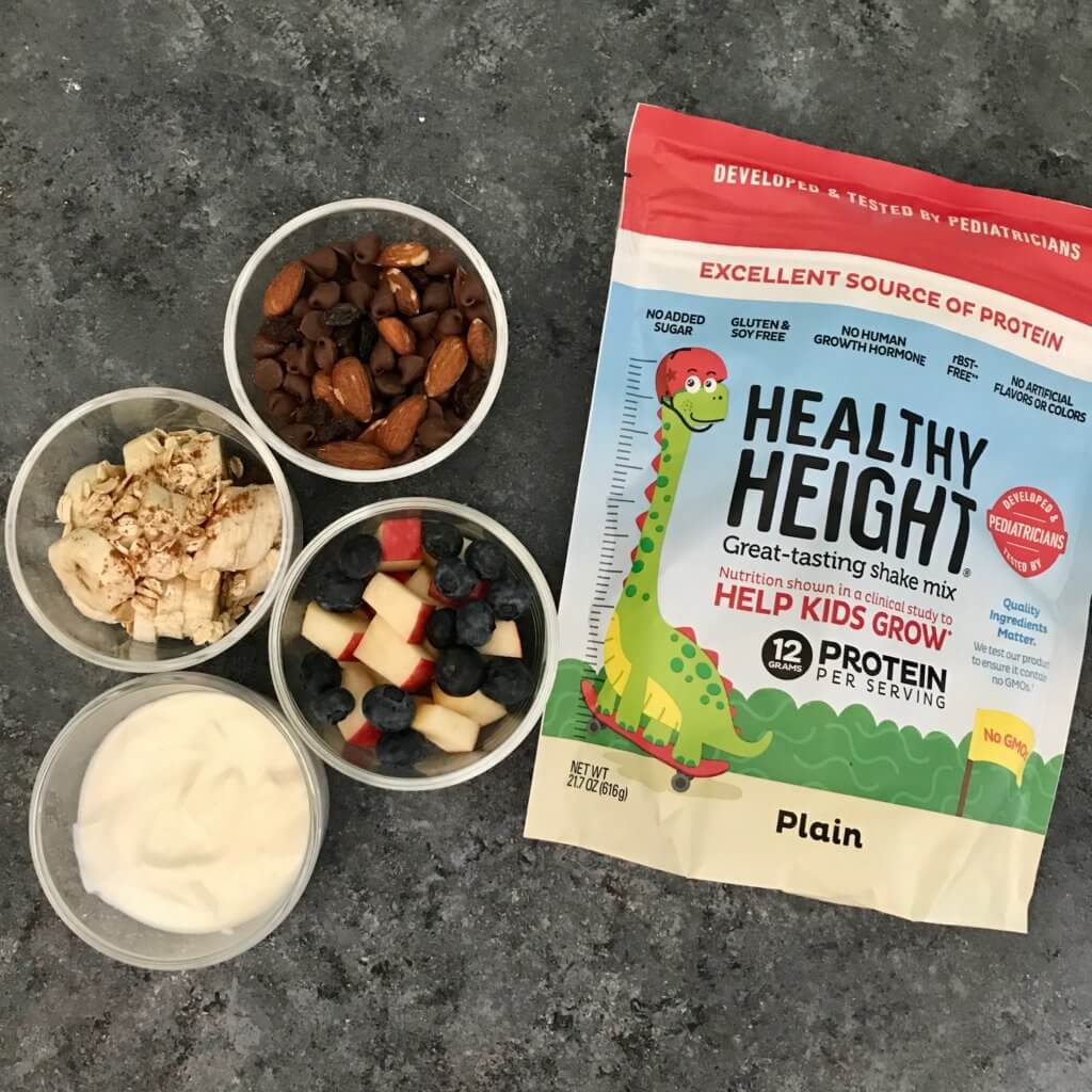 Make ahead yogurt parfaits are an easy breakfast or snack option on the go. Protein-packed and totally customizable based on your family's favorite topping.