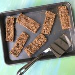 Oatmeal Raisin Cookie Bars make the perfect grab and go treat, made ahead breakfast, or post-dinner snack. All you need is a few simple ingredients for the healthy homemade taste of a cookie in bar form! 