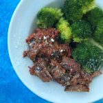 Slow Cooker Italian Beef and Broccoli: Forget takeout and take what you know about beef and broccoli and try this kid-friendly, comfort spin. All with the help and ease of your slow cooker! 