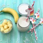 Start your day with ease, convenience and great taste with this Pina Colada Smoothie made with canned fruit. You can get the comfort of a warm weather vacation from your kitchen! 