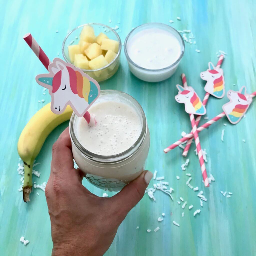 Start your day with ease, convenience and great taste with this Pina Colada Smoothie made with canned fruit. You can get the comfort of a warm weather vacation from your kitchen! 