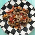 Skillet Sausage and Peppers is a quick, colorful dinner ready in less than 20-minutes. All you need is a few staple ingredients and a hot skillet, and dinner is ready!