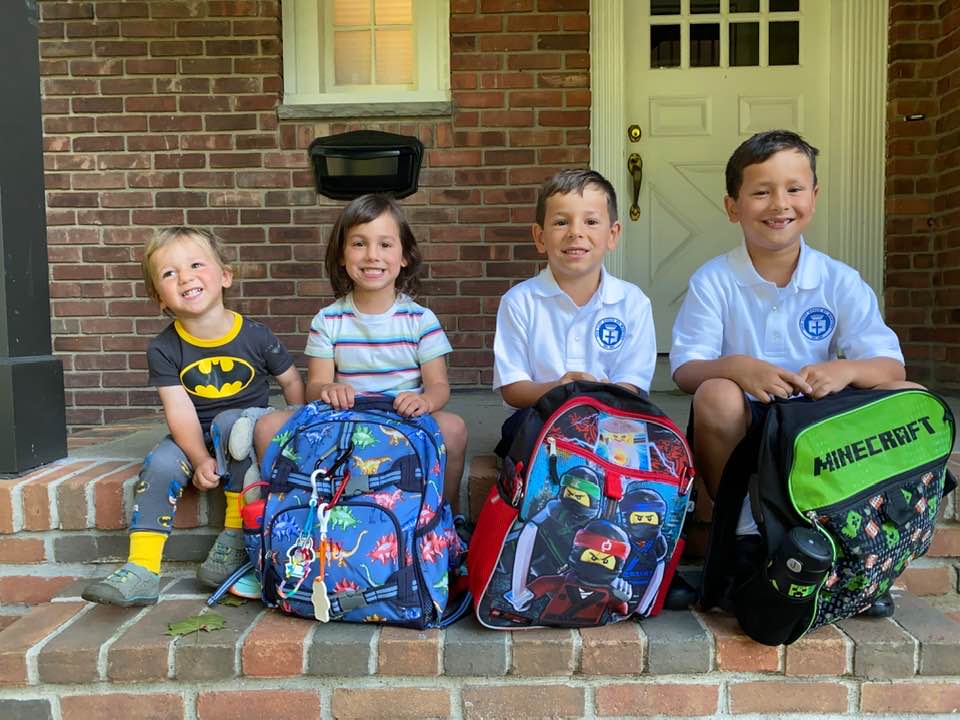Have a great school year! I know these 4 are ready to learn, eat, and have fun! 