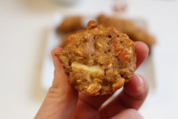 Apple cinnamon oatmeal muffins.