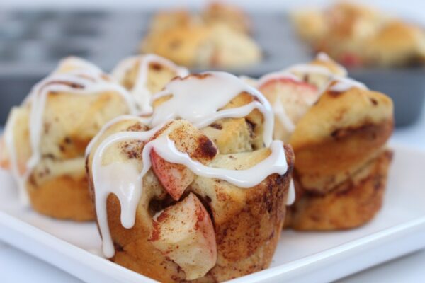 Mini monkey bread muffins.