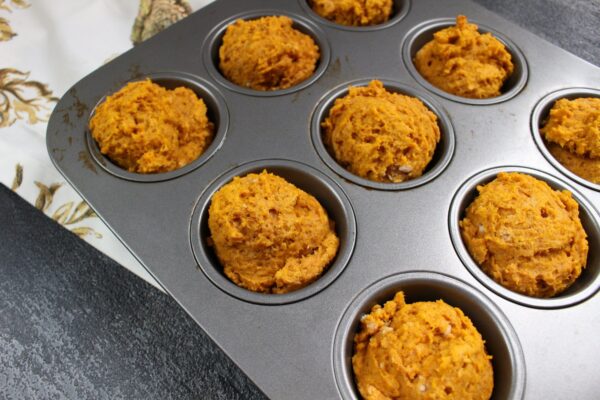 Pumpkin spice muffins.