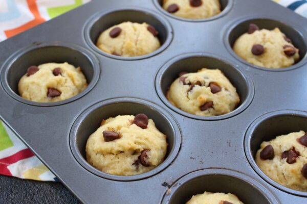 Quick and easy homemade muffins.