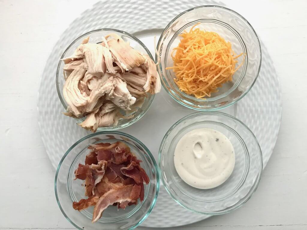 This family favorite Chicken Bacon Ranch Skillet is made with just four ingredients and is ready in under 15 minutes. A winner chicken dinner!